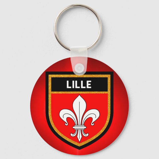 Porte-clés Lille Flag (Recto)