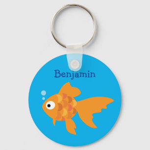 Porte-clés L'Illustration de Poisson d'Or