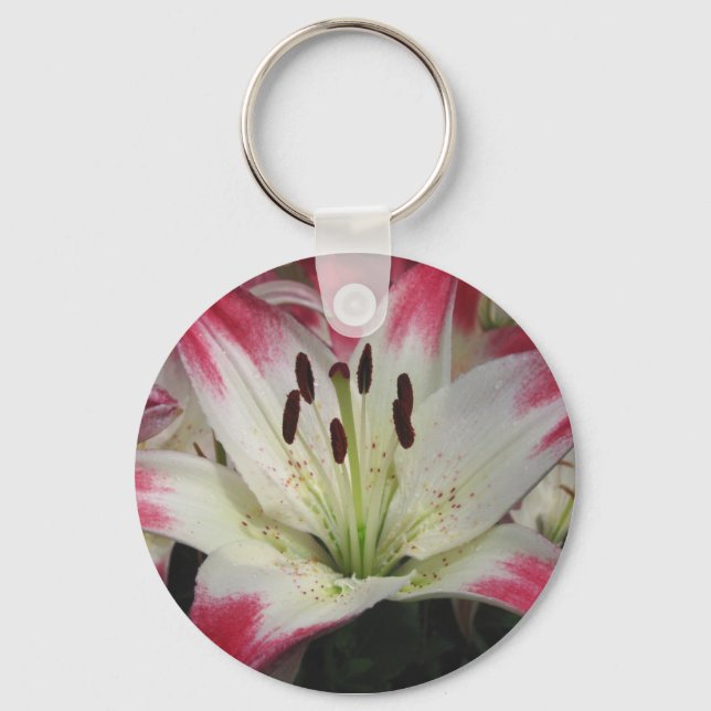 Porte-clés Lily souriante ~ porte - clé (Recto)