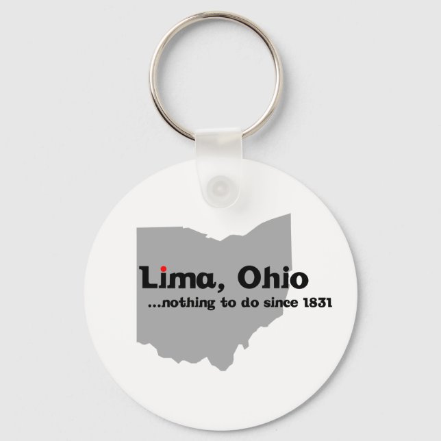 Porte-clés Lima, Ohio (Recto)