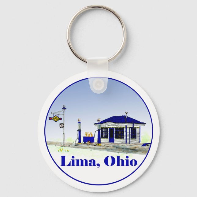 Porte-clés Lima, Ohio (Recto)