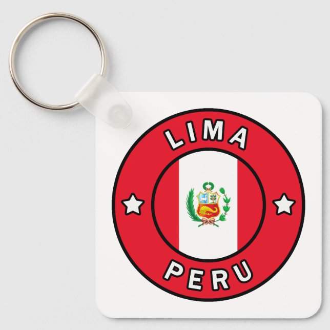 Porte-clés Lima Pérou (Recto)