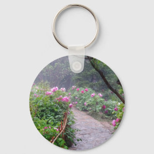 Porte-clés L'imagination attend dans le jardin secret