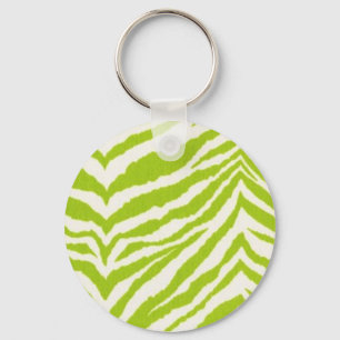 Porte-clés Lime et zèbre blanc