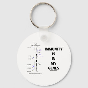 Porte-clés L'immunité est dans mes gènes (chromosome
