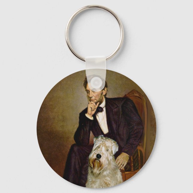 Porte-clés Lincoln - Wheaten Terrier 7 (Recto)