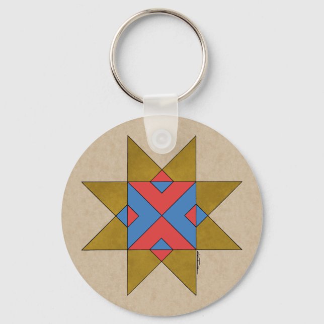 Porte-clés Lincolnshire Auseklis Witch Mark (Recto)