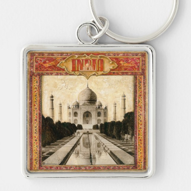 Porte-clés L'Inde, le Taj Mahal (Devant)
