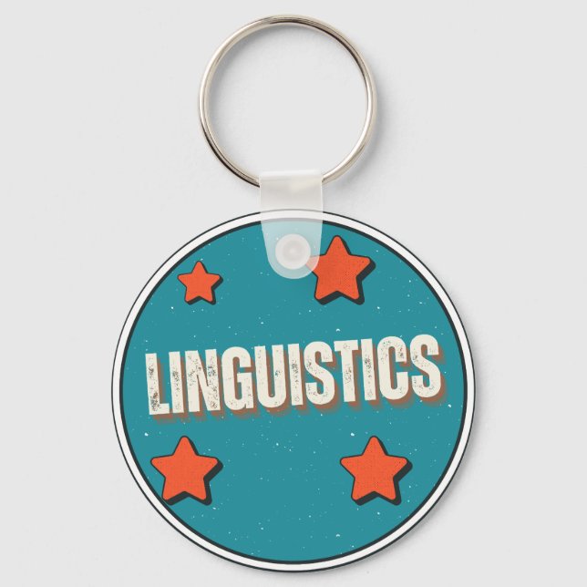 Porte-clés Linguistique (Recto)