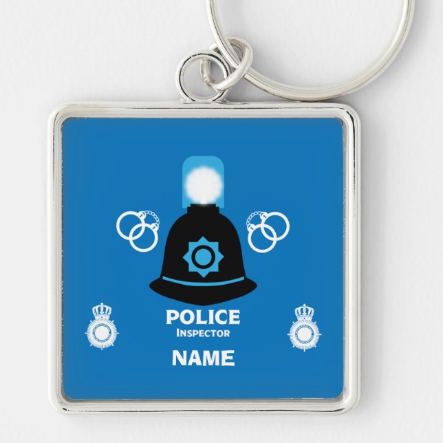 Porte-clés L'inspecteur de police britannique Coffee Mug (Devant)