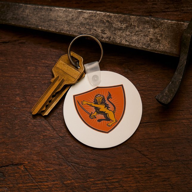 Porte-clés Lion Avec Une Épée (Créateur téléchargé)