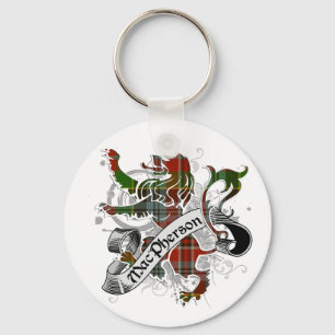 Porte-clés Lion de MacPherson Tartan