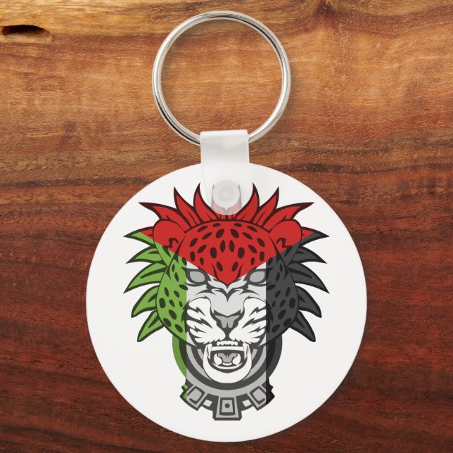 Porte-clés lion de Palestine - Drapeau de la Palestine Lion  (Verso)