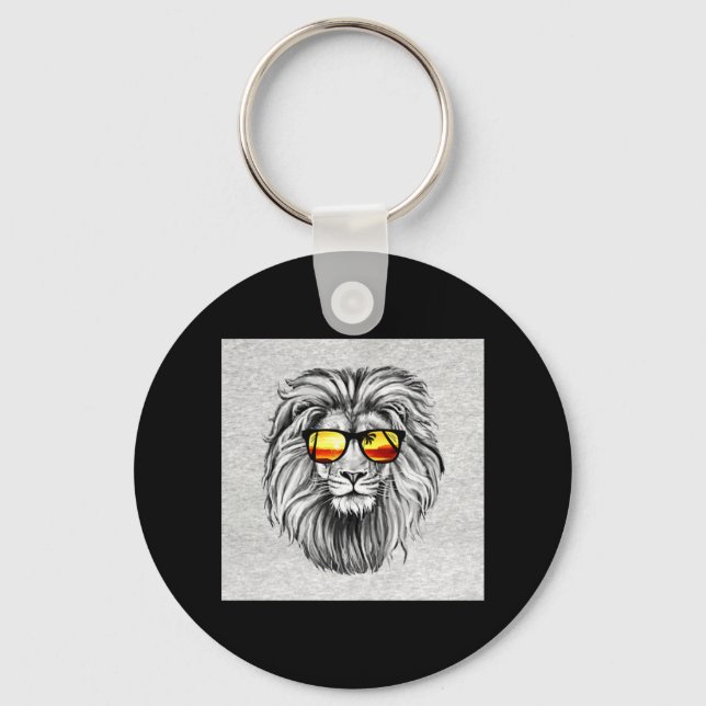 Porte-clés Lion d'été (Recto)