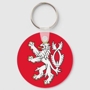 Porte-clés Lion héraldique bohème