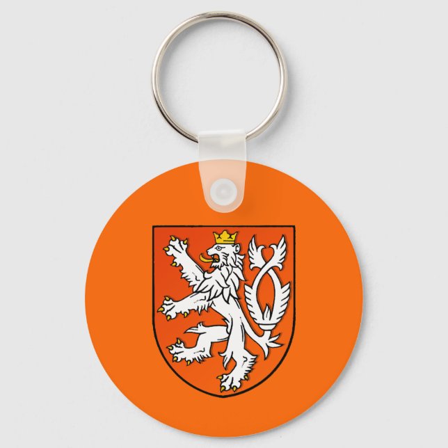 Porte-clés Lion hollandais Pays-Bas Shield (Recto)