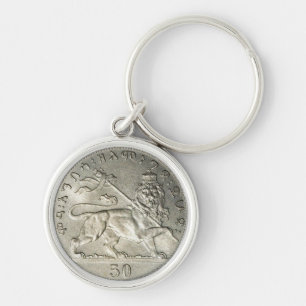 Porte-clés Lion of Judah Haile Selassie Jah Rastafari Rasta