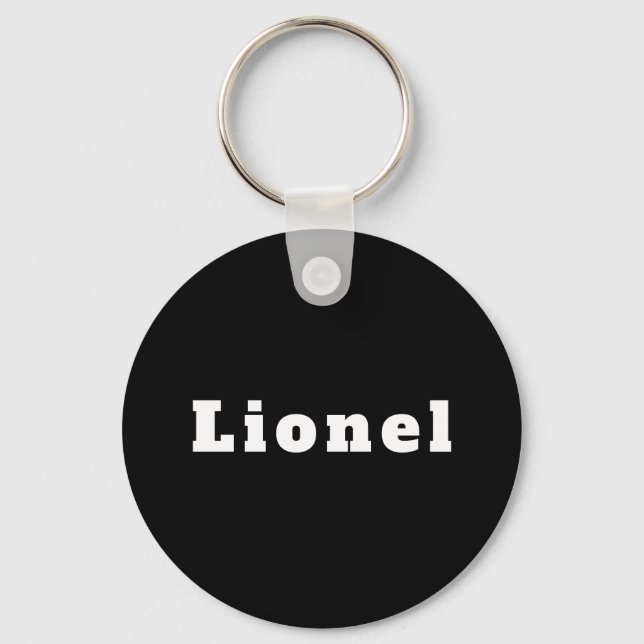 Porte-clés Lionel (Recto)