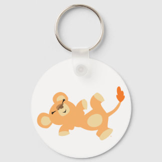 Porte-clés Lioness Cartoon Cute Lazy