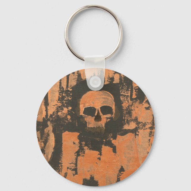 Porte-clés Liquid Copper Skull (Recto)