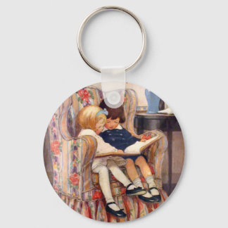 Porte-clés Lire ensemble