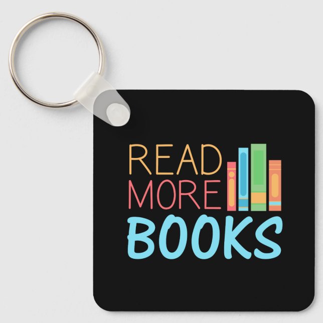 Porte-clés Lire plus de livres (Recto)
