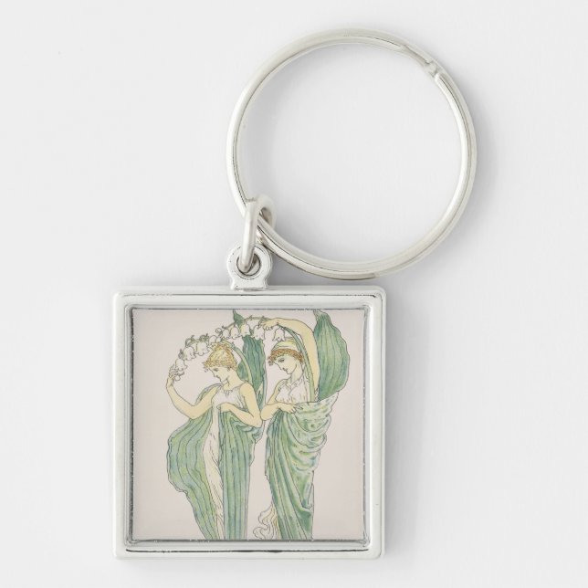 Porte-clés Lis de Vale, de Feast de Flora, 1901 (colo (Devant)