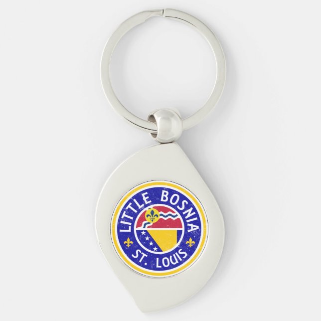 Porte-clés Little Bosnie St. Louis Keyring (Devant)