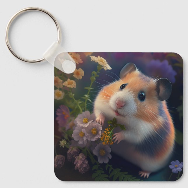 Porte-clés Little Explorer Hamster Keychain (Recto)