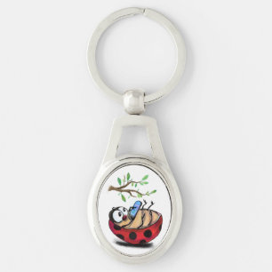 Porte-clés Little Ladybug avec Porte - clé de téléphone cadea