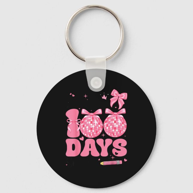 Porte-clés Little Miss 100 Days Smarter Kids Girls 100th Day  (Recto)
