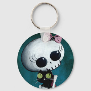 Porte-clés Little Miss Death - Halloween Beauté