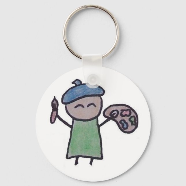 Porte-clés Little One artiste porte - clé (Recto)