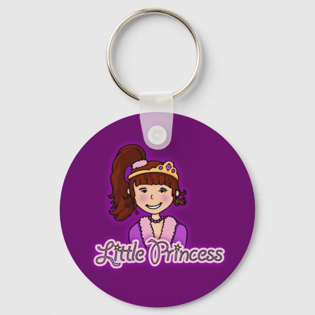 Porte-clés Little Princess porte - clé pourpre (Recto)