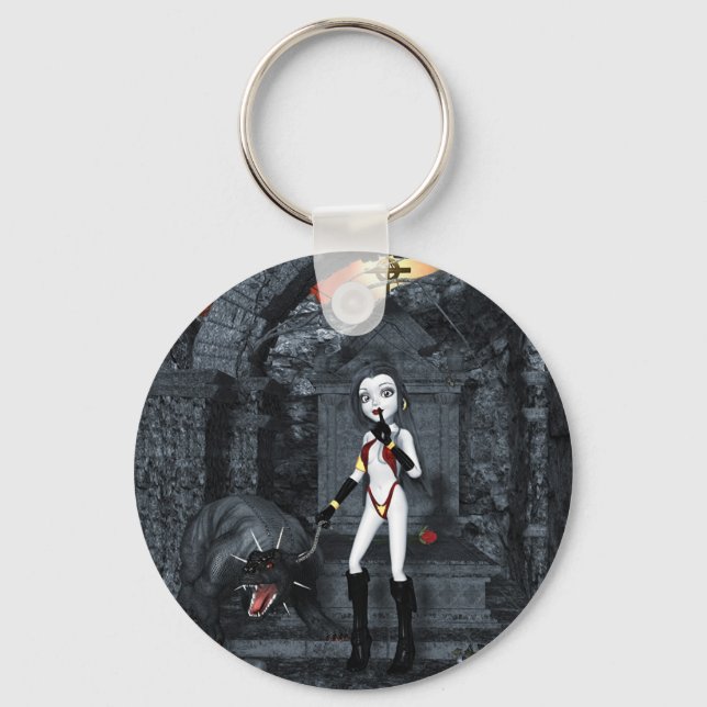 Porte-clés Little Vamp, (Recto)
