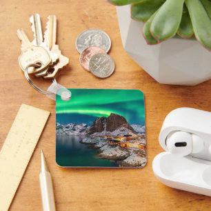 Porte-clés Littoral   Lofoten Islands, Hamnoy, Norvège