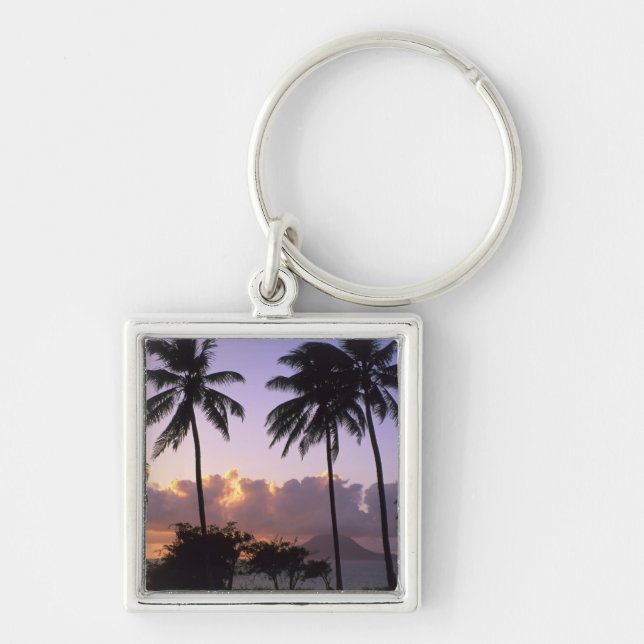Porte-clés Littoral St. Kitts (Devant)