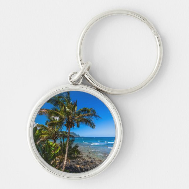 Porte-clés Littoral tropical (Devant)