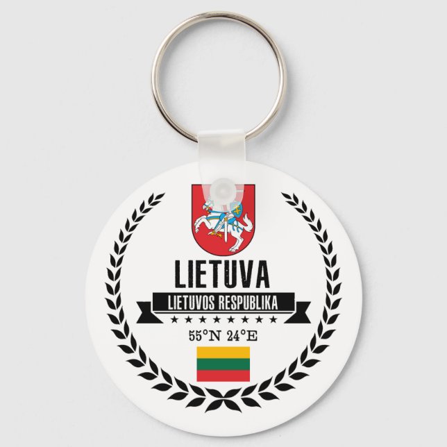 Porte-clés Lituanie (Recto)