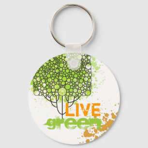 Porte-clés Live Green