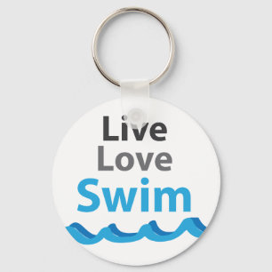 Porte-clés Live_Love_Swim