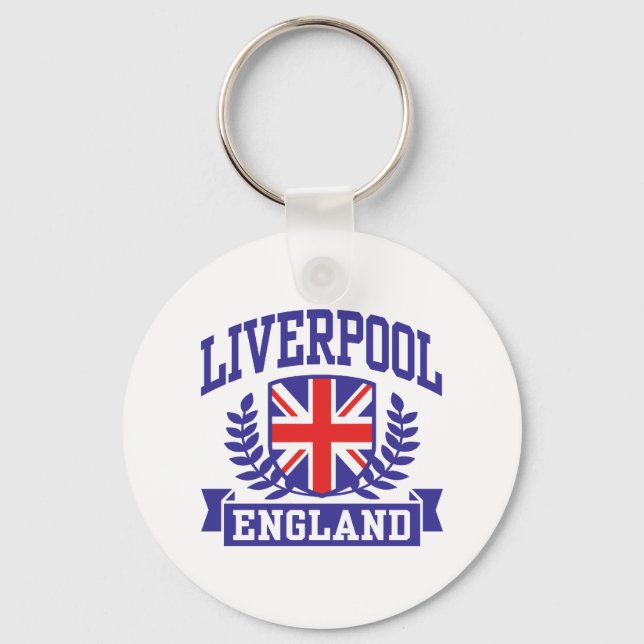 Porte-clés Liverpool Angleterre (Recto)
