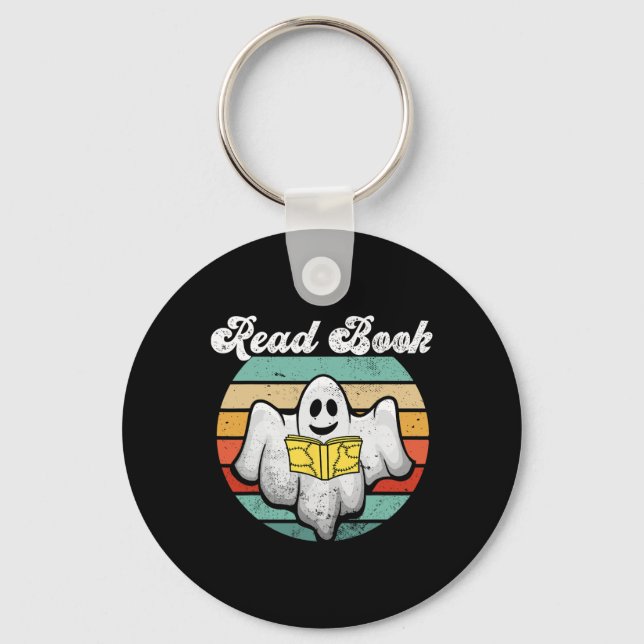 Porte-clés Livre de lecture Ghost Vintage (Recto)