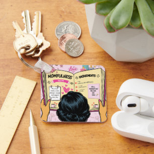 Porte-clés Livre de recettes de pleine conscience Maman Migno