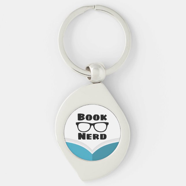 Porte-clés Livre Nerd (Devant)