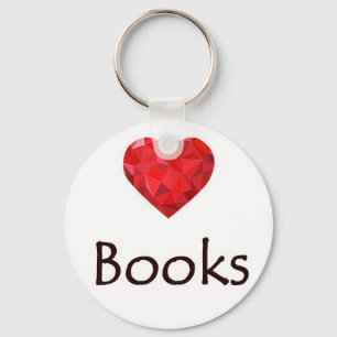 Porte-clés Livres de coeur
