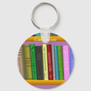 Porte-clés Livres sur les étagères Thunder_Cove