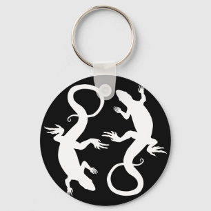 Porte-clés Lizard Art Porte - clé Cool Retro Reptile Art Cade