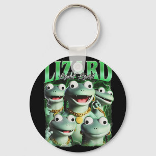 Porte-clés Lizard Lizard Lizard Funny meme Lizard Bootleg Wei