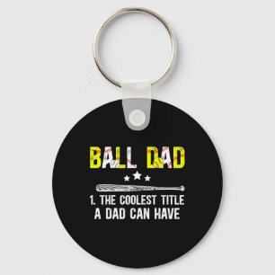 Porte-clés Ll Papa Le Titre Le Plus Cool Softll Vendre Papa